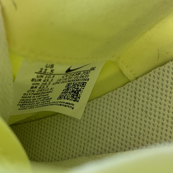 Nike SB BLZR Court Size 11.5 Yellow/White - Picture 12 of 12